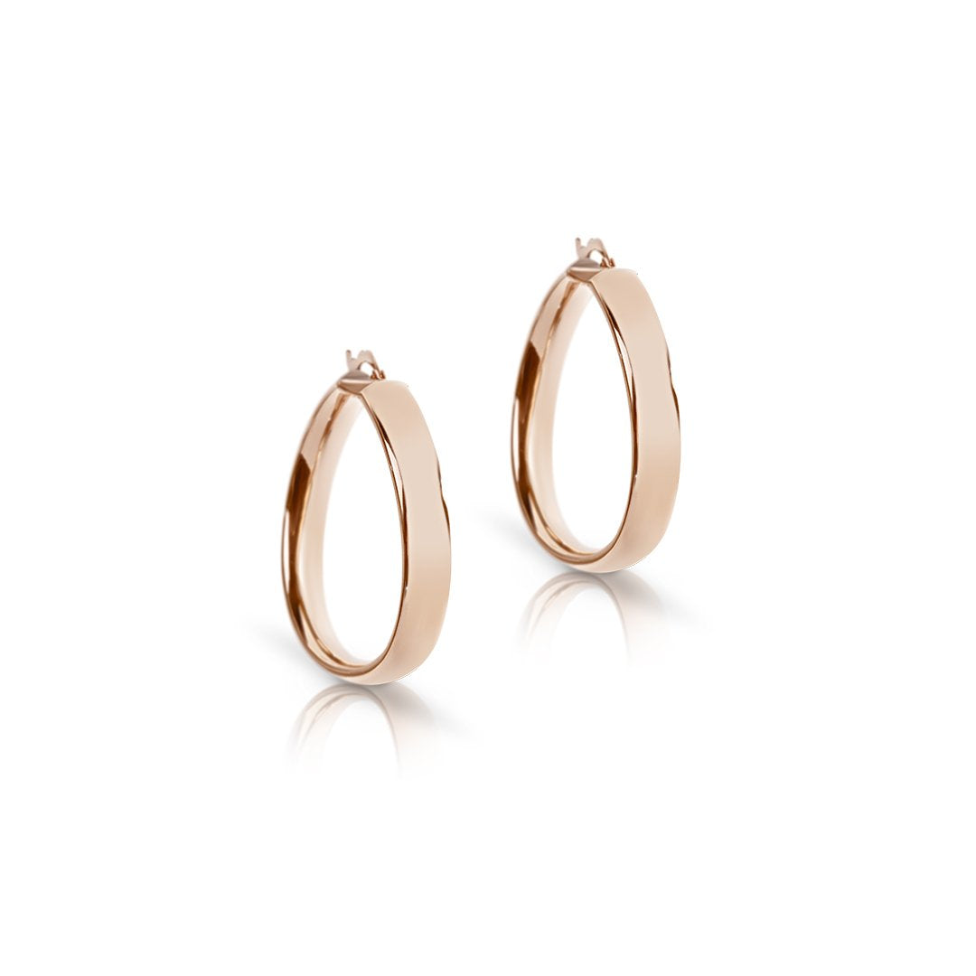 Oval Hoops