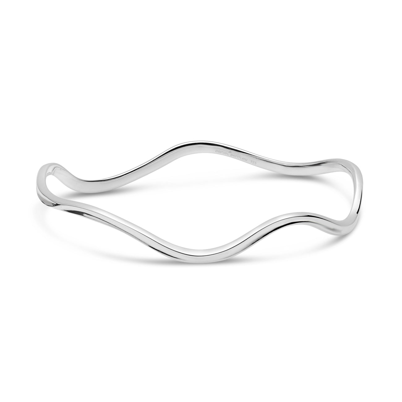 EBB TIDE BANGLE SLIM WAVY