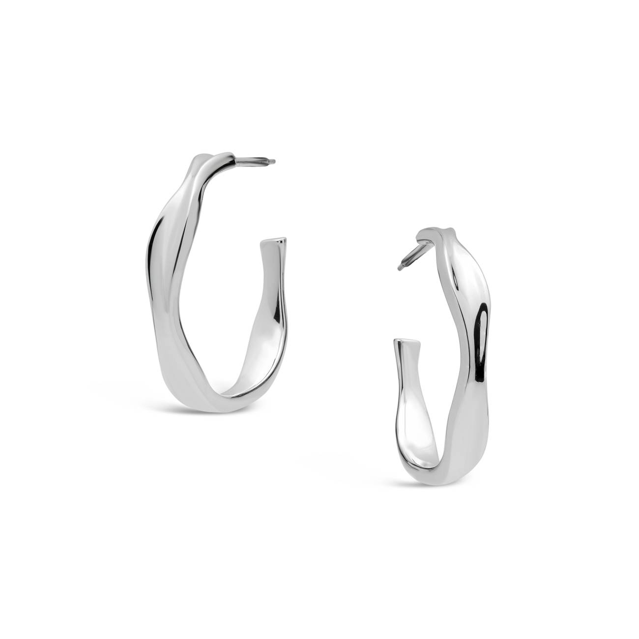 Ebb Tide hoop earrings