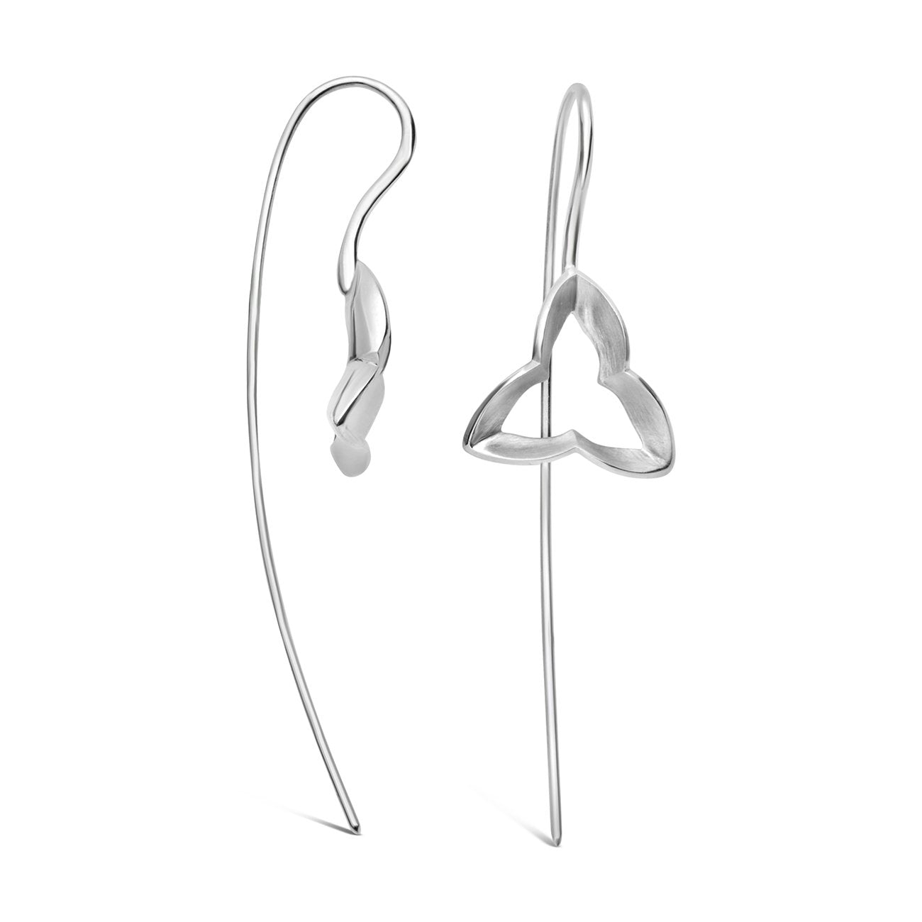 Wild Iris long drop earrings #5