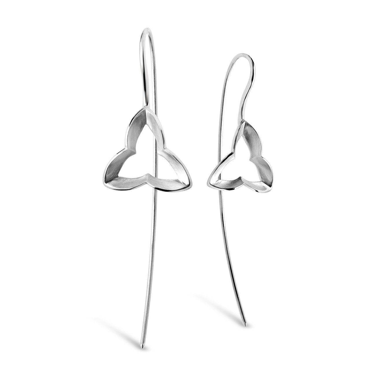 Wild Iris long drop earrings #5