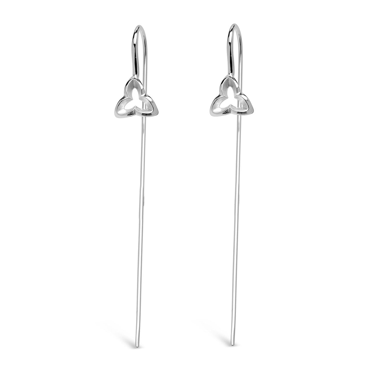 Wild Iris long drop earrings #3