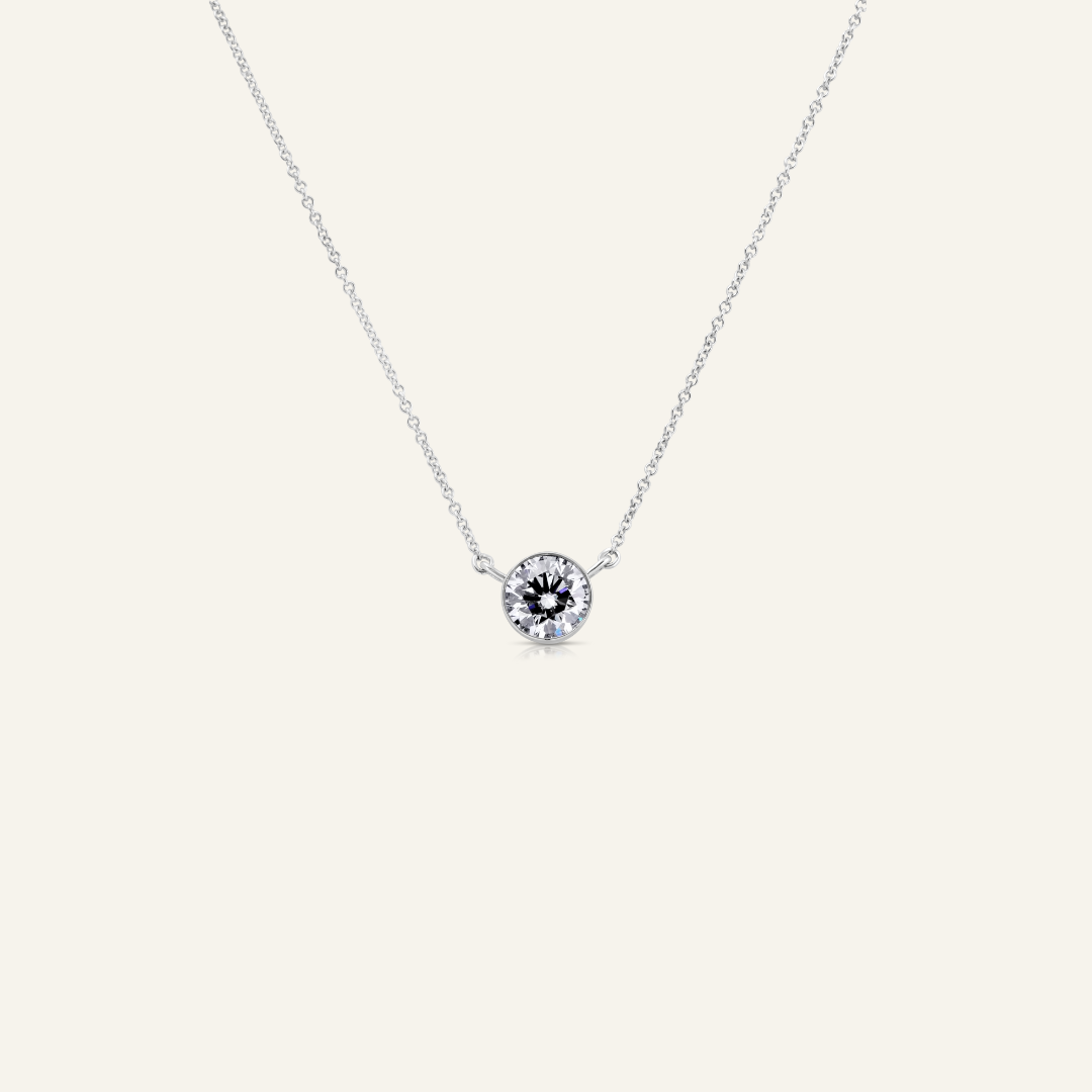 1ct Brilliant Cut Diamond Necklet