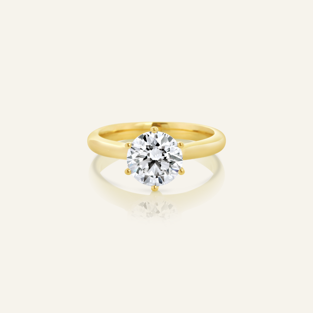 2.03 ct Brilliant Cut Solitaire