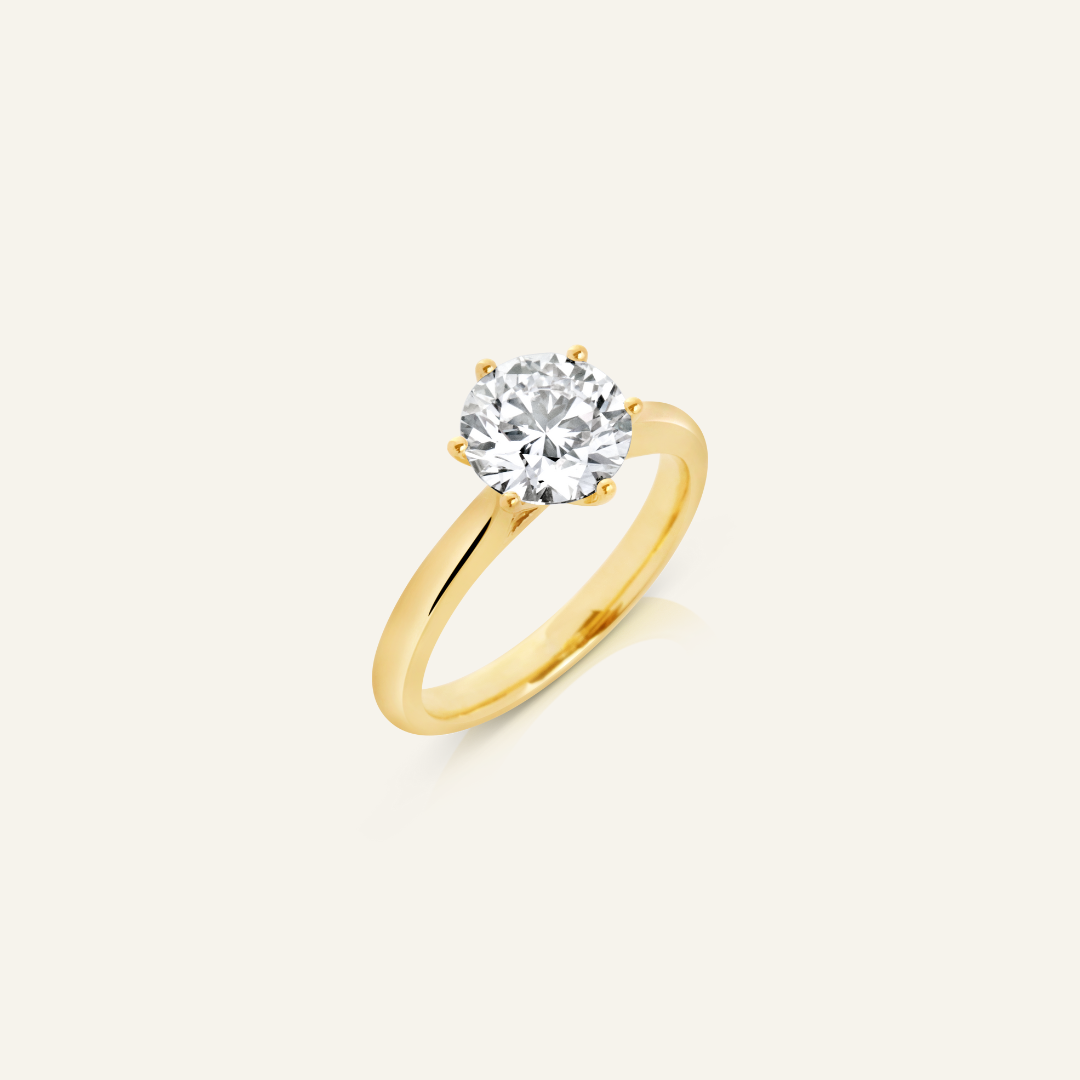 2.03 ct Brilliant Cut Solitaire