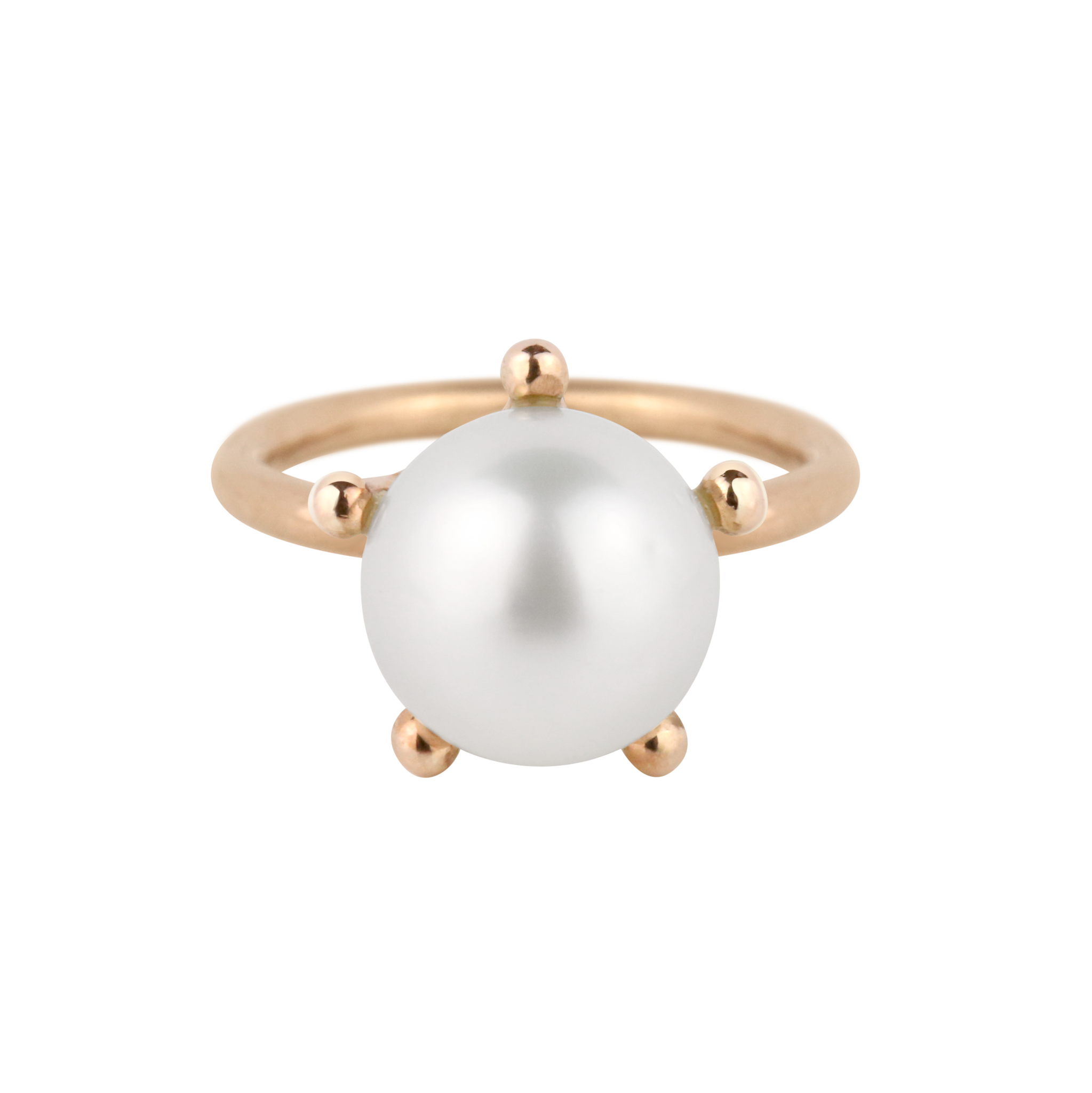 Sheriff Star Pearl Ring