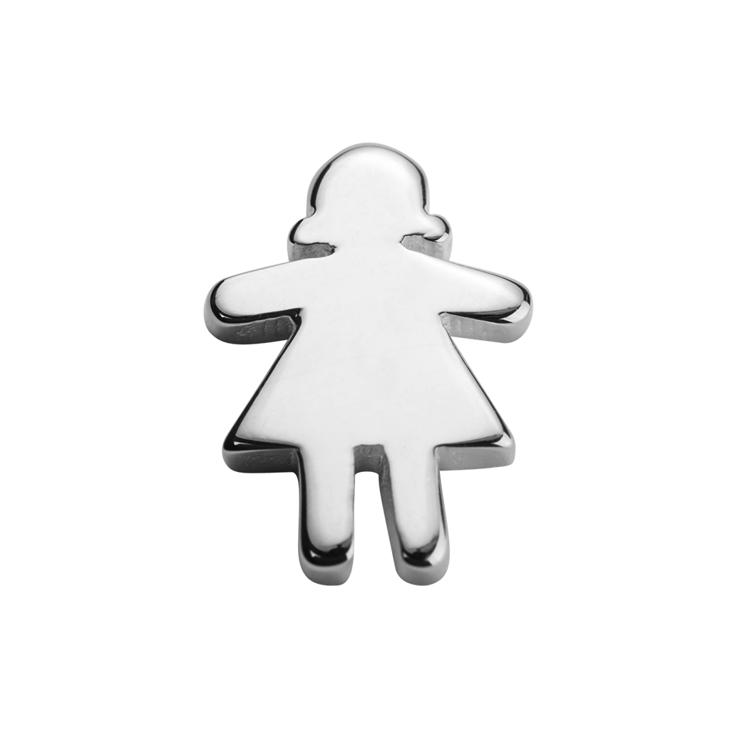 Stowaway Girl Charm