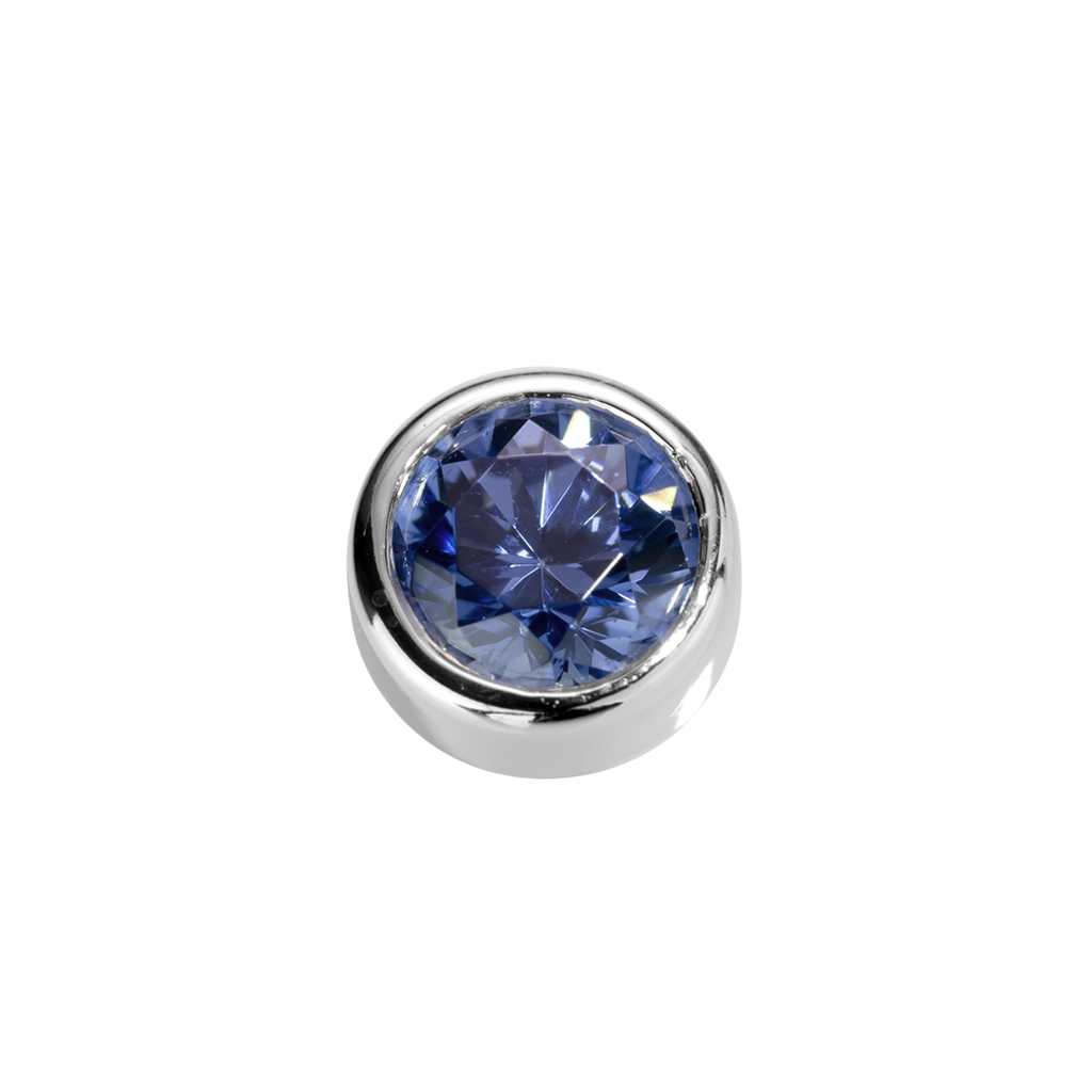 Virtue Charm Wisdom - Sapphire CZ