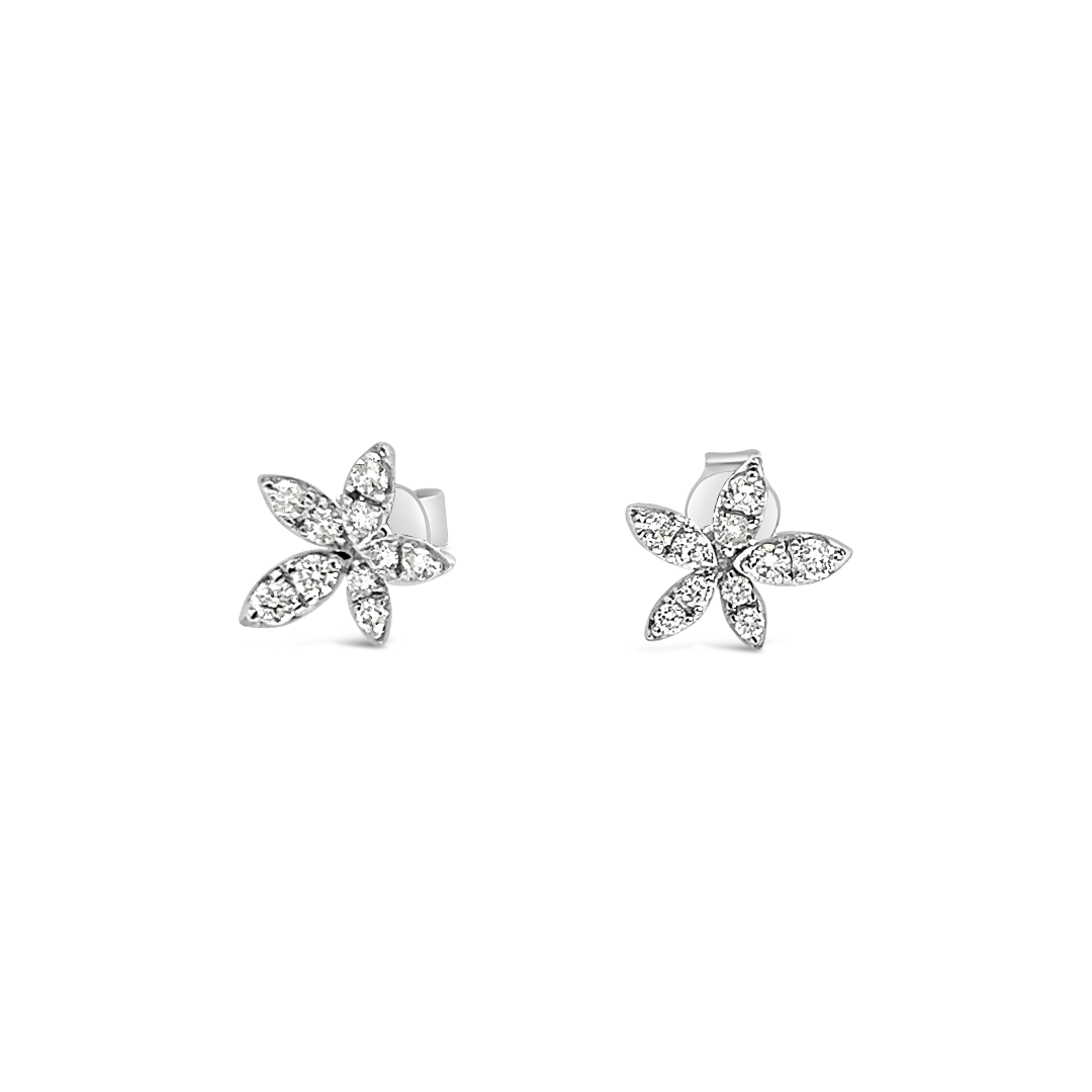 Diamond star studs