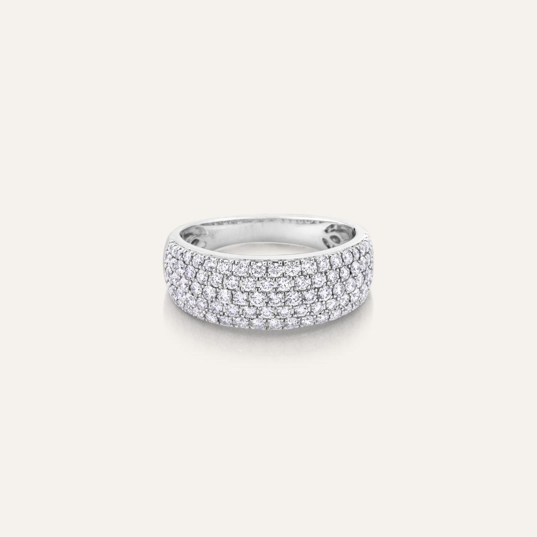 Pave Diamond Ring