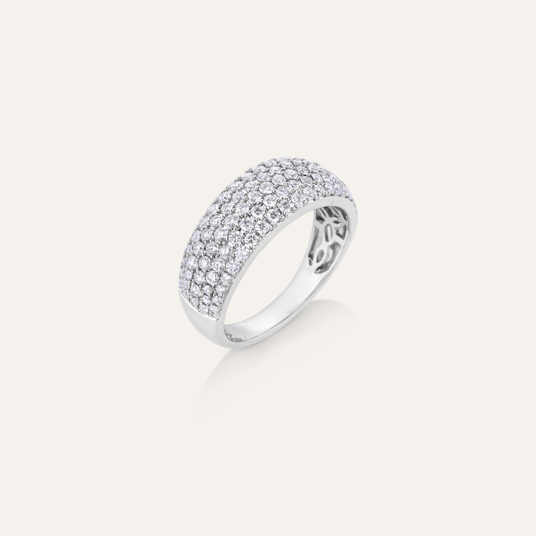 Pave Diamond Ring