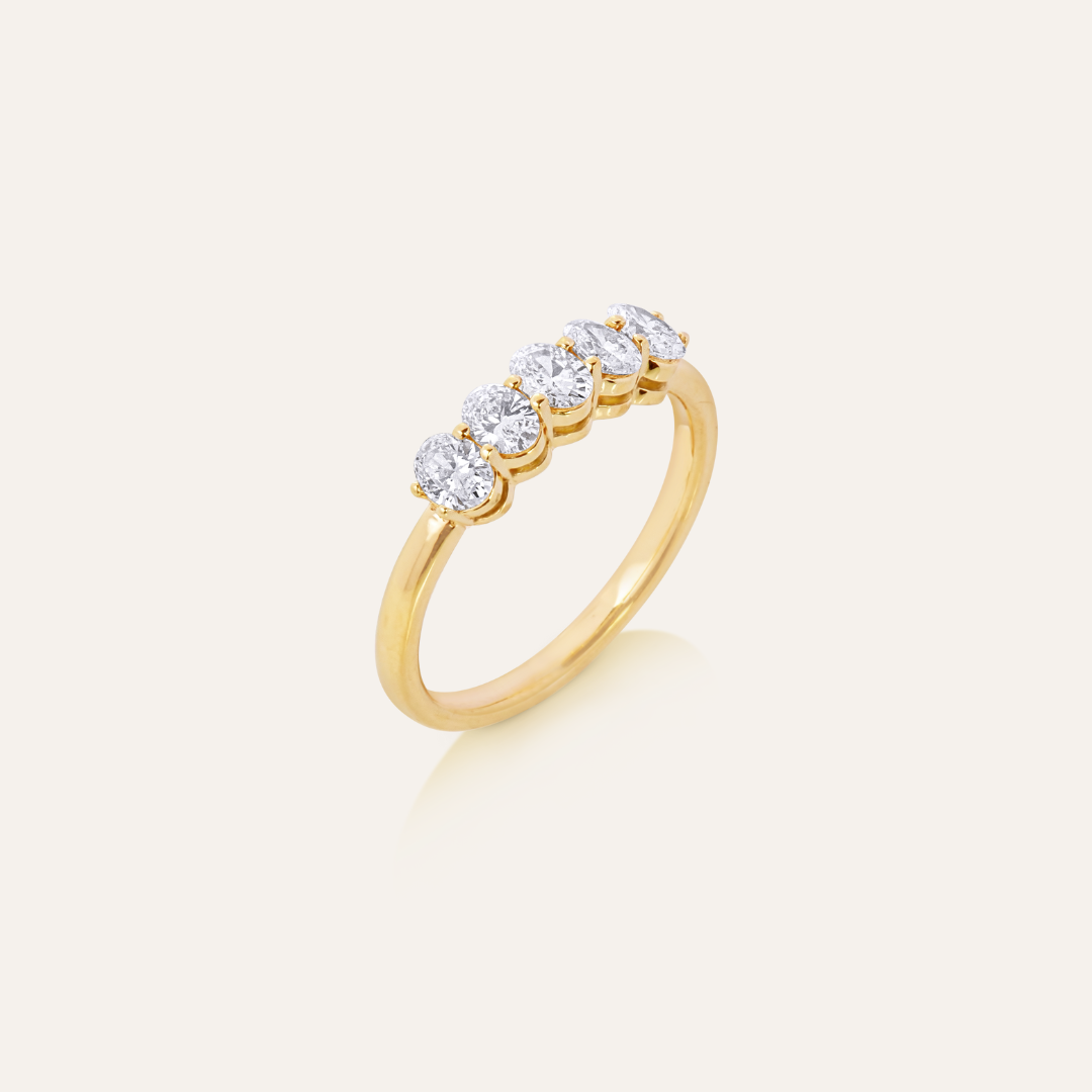 Oval Lab Grown Diamond Ring