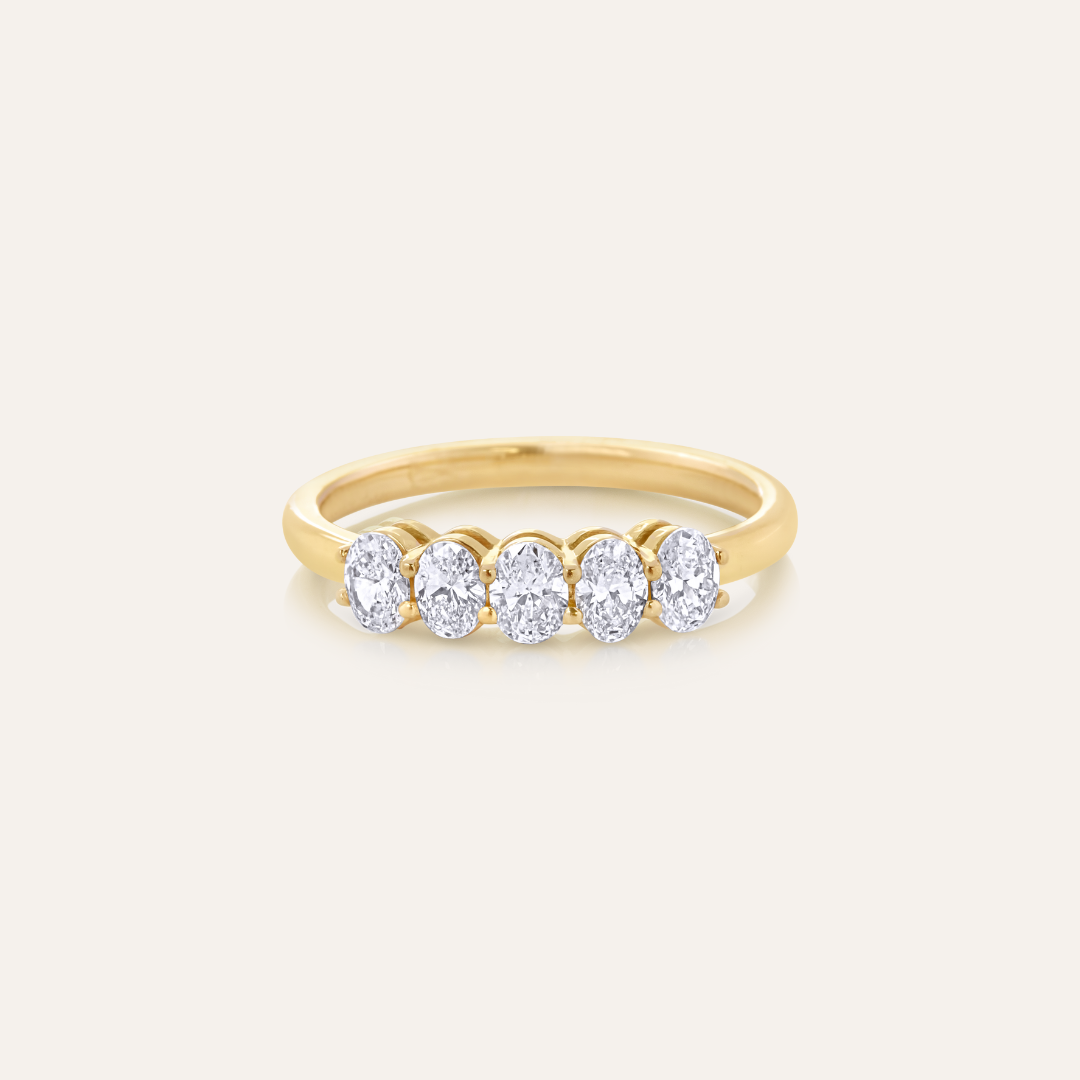 Oval Lab Grown Diamond Ring